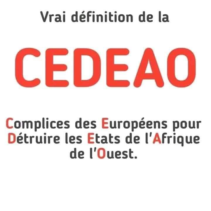 AdamaTo40316265's tweet photo. @AESinfos CEDEAO là c'est pas possible mais on à tous compris https://t.co/6K9RJ4qUti