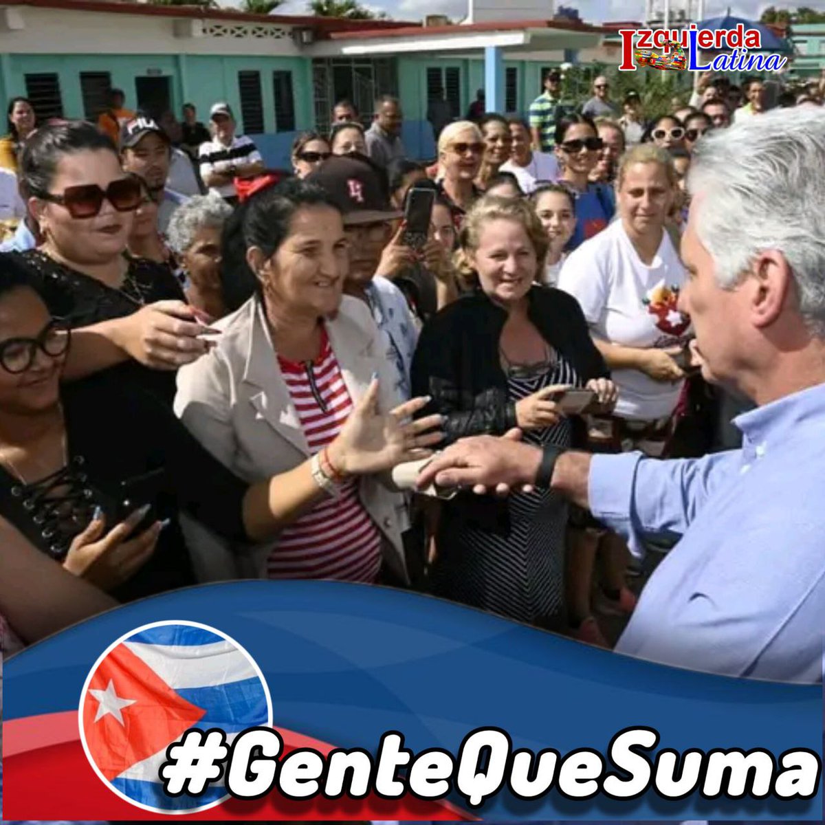 Nadie es capaz de calcular la fuerza y la decisión que las ideas justas pueden generar en el espíritu del ser humano. Somos #Cuba y seguiremos adelante con nuestra #GenteQueSuma por su pueblo.