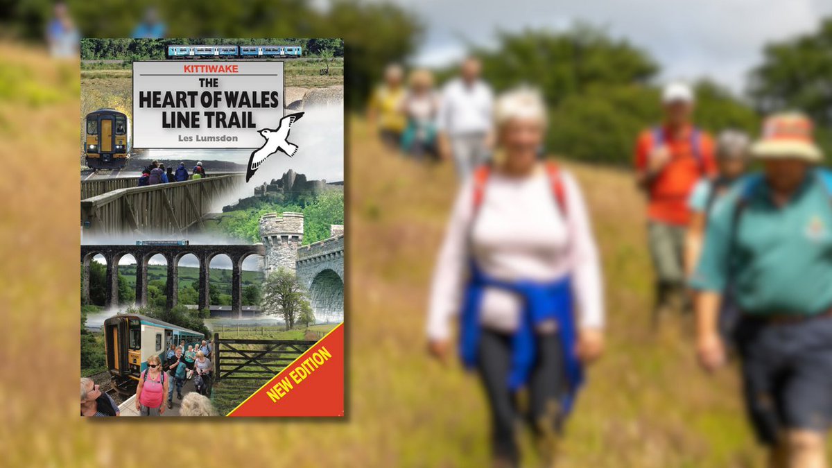 Walking the #HeartWalesTrail this year? Pick up the Trail Guide from #KittiwakeBooks. The Guide contains all route instructions and interesting, historical information about the wonderful things and places you'll see on your walk 📲 bit.ly/3OsBUgm