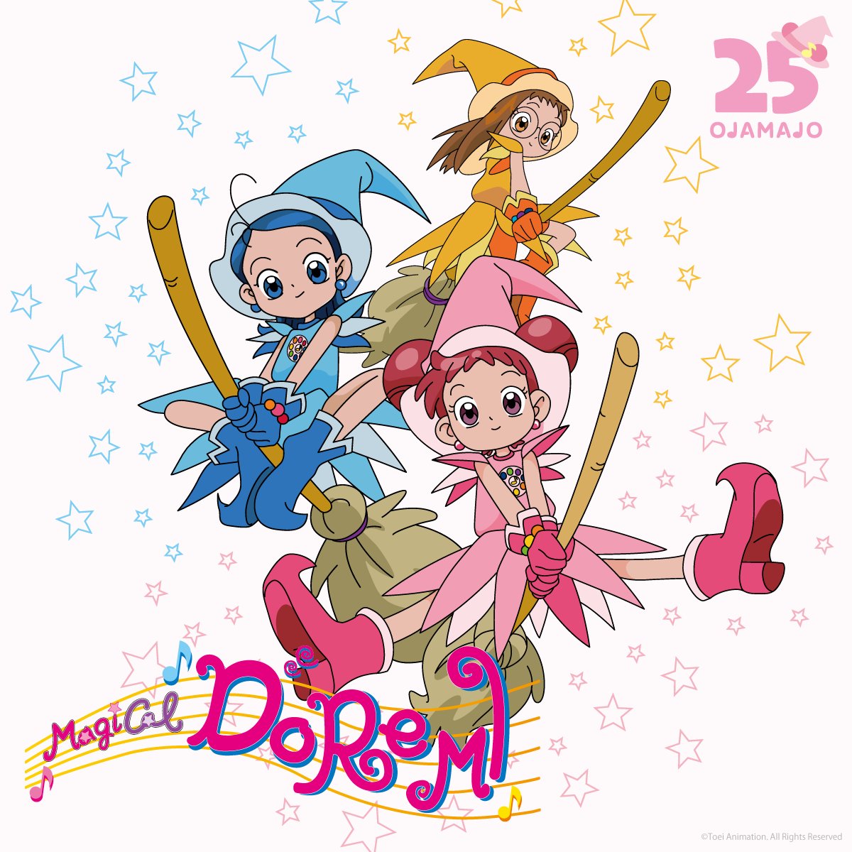 This day 25 years ago, on 7 February 1999, Magical Doremi was broadcast in Japan for the first time !
Happy 25th anniversary🎊🎊🎊

#MagicalDoremi