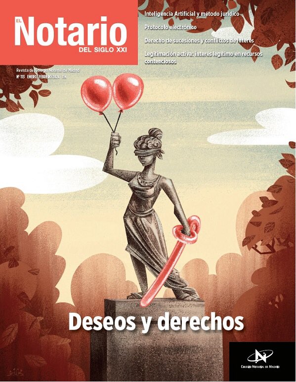 ColNotMad's tweet photo. Ya esta disponible en nuestro quiosco virtual @elnotarioSXXI #N113
En este número @DeloraPablo y el estado de los Derechos, José María Lassalle y la #InteligenciaArtificial, José Aristónico García Sánchez y Falcone, y mucho más…
No os lo perdáis! 👇
https://t.co/rRpHXCNRnz https://t.co/sjAMJMIm7B