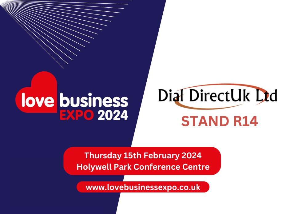DialDirectUk's tweet image. We're exhibiting at this years Love Business EXPO! Add the date to your diary and come and say hello :) #lovebusiness #expo #networking #telecoms