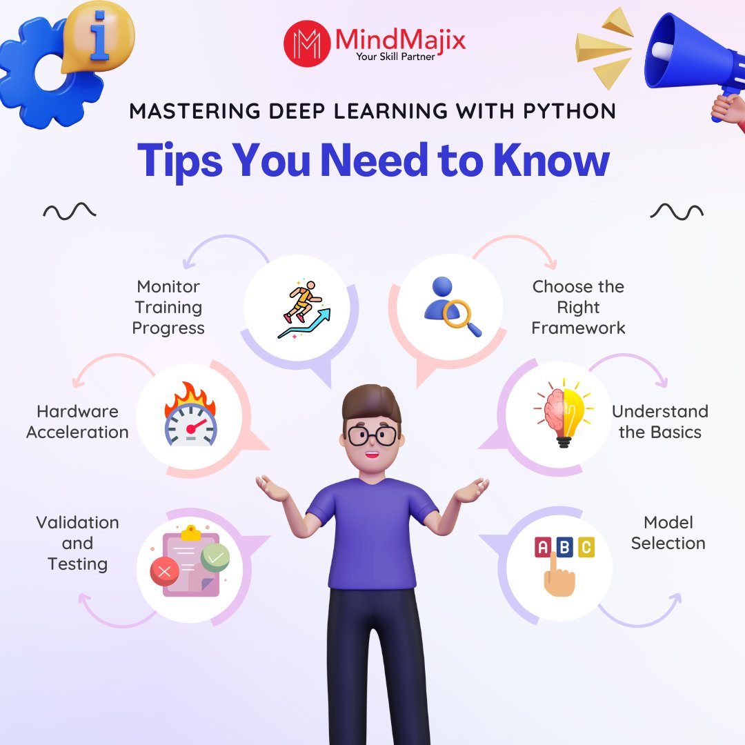 mindmajix's tweet image. Unleash your Python prowess in mastering deep learning - #CodeWizardry #DeepLearningMastery #PythonMagic #AIAdventures #MindMajix #Trends