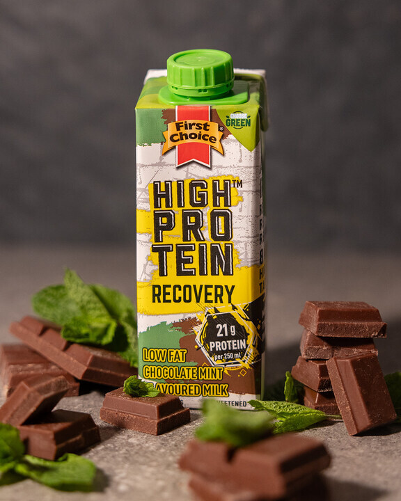 Chocolate mint HPR, our crowd pleaser. 💪 #RecoveryMilk #PushPastPossible