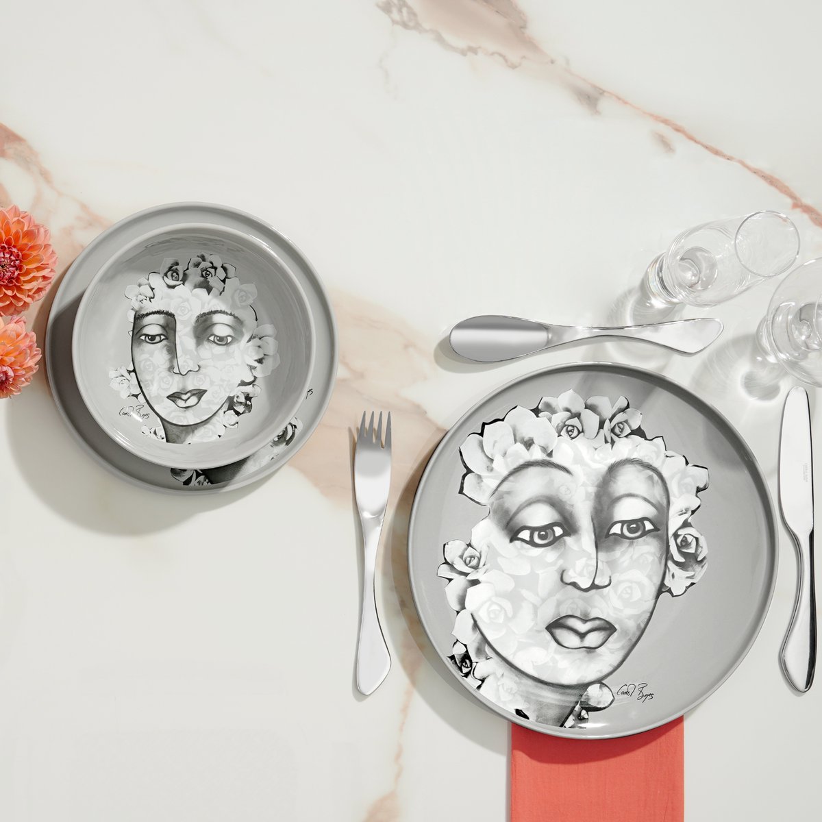 The Succulent Faces Range. 
 
Immerse yourself in a fresh array of stoneware-crafted dinnerware, meticulously polished to radiate sophistication and charm. 
 
Dinnerware 12pc Set - succulent faces, R3399 
 
Available online and in-store while stocks last: ow.ly/FcRi50QyaAp