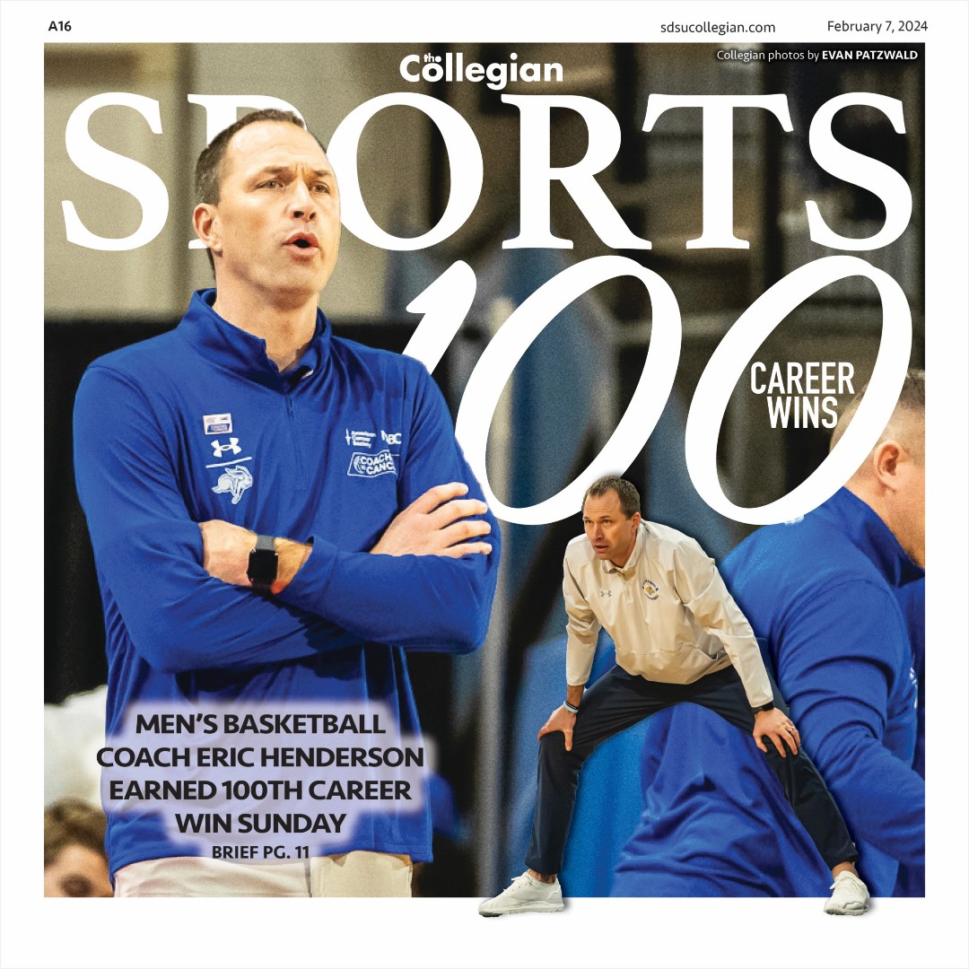 sdsucollegian's tweet photo. This week's issue is here!

Pick up your copy at our drop-off points around campus and Brookings or check out our e-edition here: https://t.co/k9ZcnDKFOA https://t.co/ZOY5CxCoT2