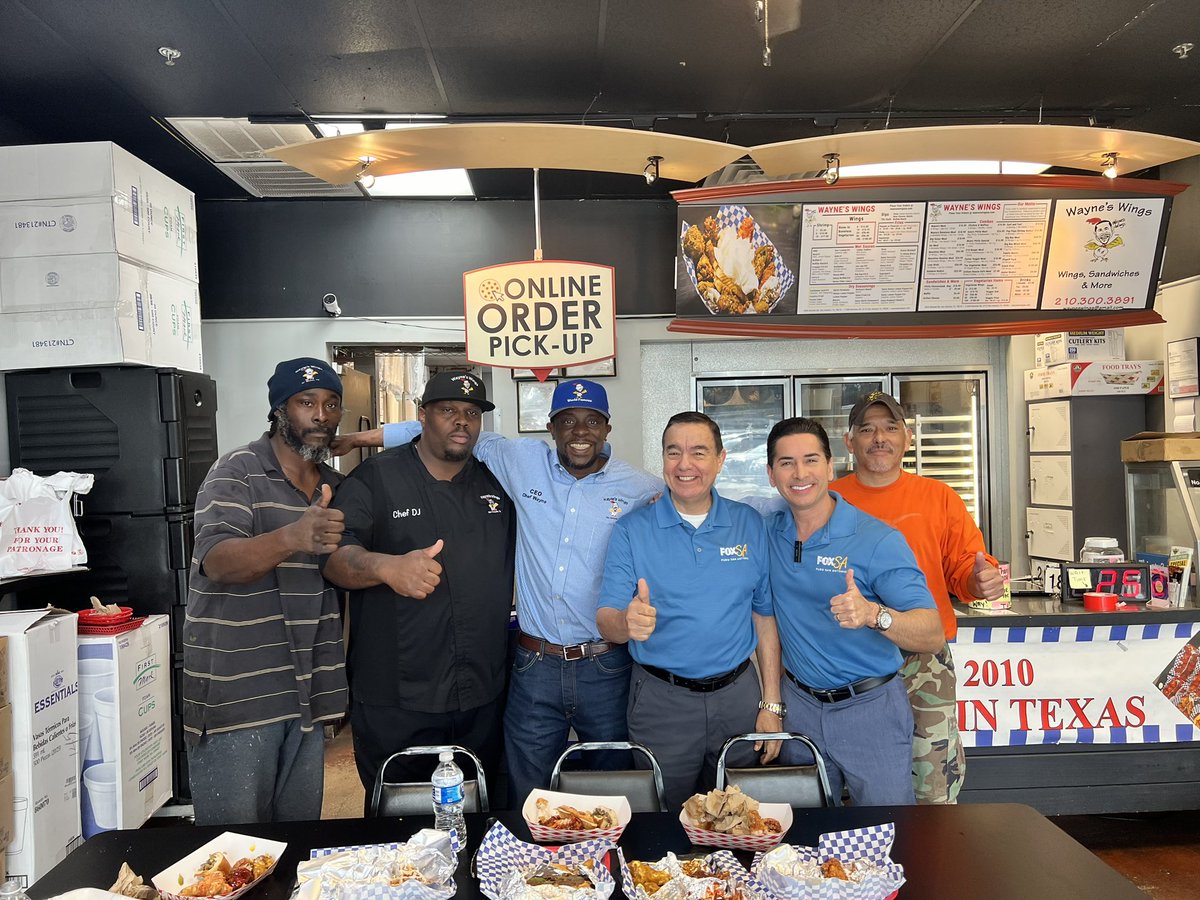 Watch @ryanwolf9653 on FOX-SA “ Keepin’ it Puro “ at 9pm  tonight w/the weather guy <a href="/alexgarcia/">Alex Garcia</a>.tvwx eat our hottest wing Lol 😂 #bestinsanantonio @foxnews @sacurrent <a href="/Delish/">Delish</a>