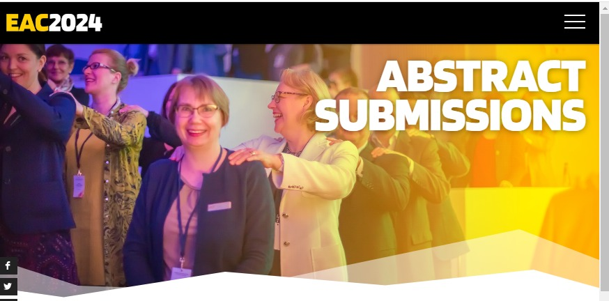 After seeing the abstract submission portal of #EAC2024 ... I'm not sure if this is the conference I want to attend to🫣😄