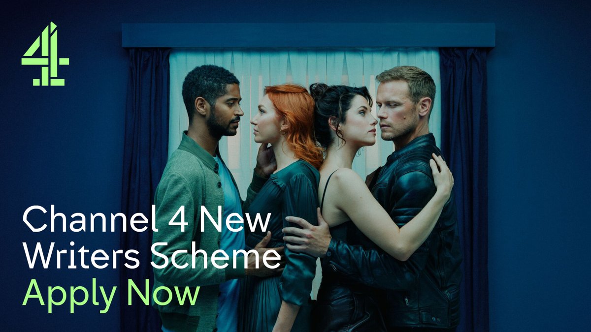 📢Applications are now open for C4's New Writers Scheme! We're looking for new writers based in the Nations & Regions with a passion for television drama 👇