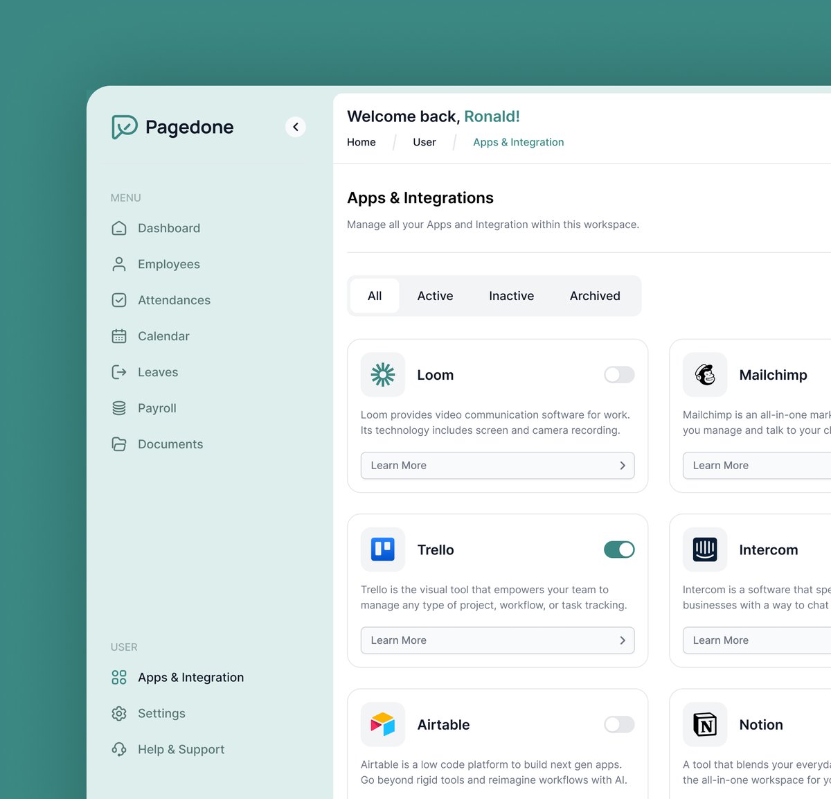 How does this greenie tone look on the dashboard? <a href="/pagedone/">Pagedone</a> 
#daretoshare24 #buildinpublic