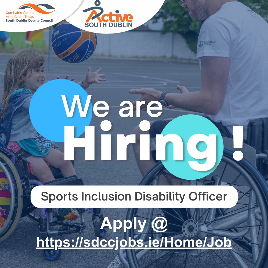 🏆 We're Hiring: Sports Inclusion Disability Officer 🏆 Are you passionate about creating an inclusive and diverse sports environment? Do you believe in the power of sports to bring people together? If so, we want YOU to be part of our team! Apply at sdccjobs.ie/Home/Job…