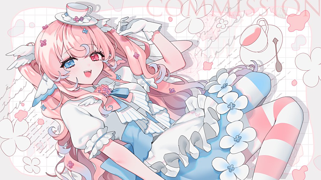 「°˖✧𝕋𝕖𝕒 𝕋𝕚𝕞𝕖✧˖°」|さく之輔のイラスト