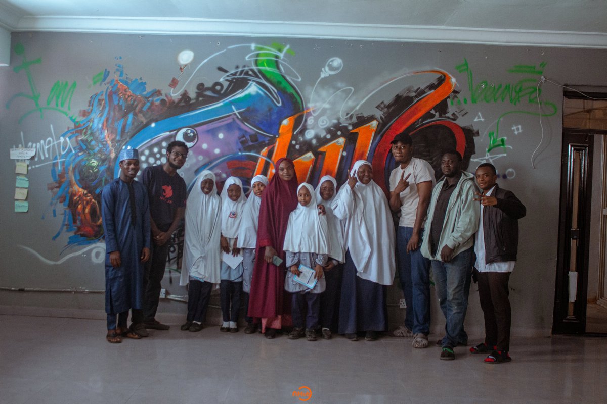 nHubNG's tweet image. The excitement was palpable, and we can't wait to see these young minds soar! #TechForGood #Inspiration #CodingHeroes #FutureLeaders"
photo credit goes to @Iyanuoluwa_io