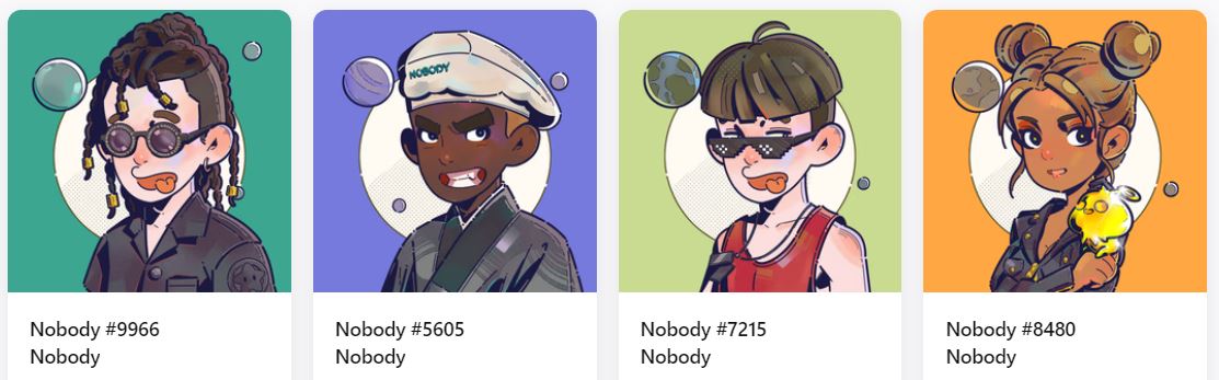 只要你是华人，就应该关注 <a href="/stephenchow/">Stephen Chow</a> ，更应该入手一张 <a href="/realnobodyxyz/">Nobody🌟</a>