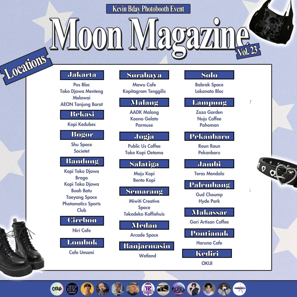 moonkevlover's tweet photo. 3. Moon Magazine

: February, 22nd - 28th
: Photomatics Booth @photomaticsid (detail on poster)

#MoonMagazine #mooneyhoney https://t.co/UMZFFIC58T