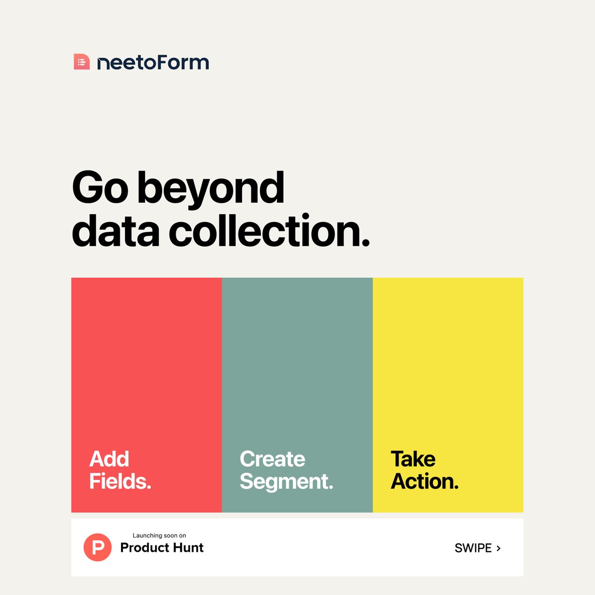 NeetoForm's tweet photo. neetoForm - Form Building Made Easy
Go beyond creation, customization, and collection with #neetoForm.
Checkout neetoForm and its feature: https://t.co/ZrSkZ8Eusu
Stay tuned for neetoForm's launch on #ProductHunt: https://t.co/6rtkMy1vsl
#FormBuilder #Form #Software #SaaS https://t.co/MCwX106qk8