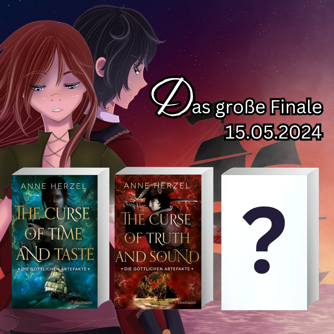 Hallo, am 15.05.2024 kommt der letzte Band meiner queeren Piraten. 👀
Na, welche Farbe hat wohl das Cover?