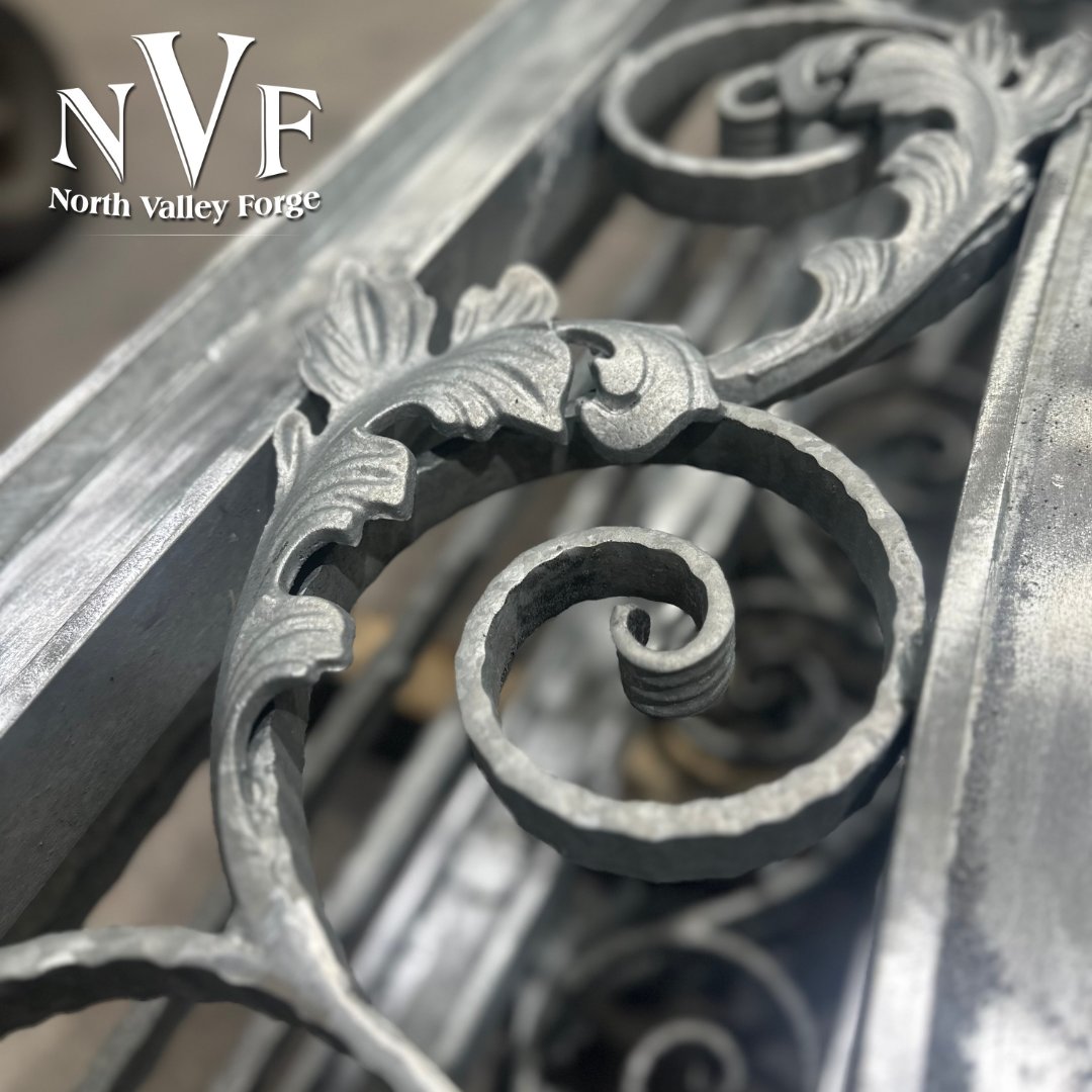 🌿🔎Precision meets passion in every scroll. Dive into bespoke craftmanship with North Valley Forge!

📞01282 677 300
📩sales@nvf.co.uk
🌐nvf.co.uk

#NorthValleyComponents #NVF #scroll #leaves #WroughtIron #Steel #Welding #MetalFabrications #Bespoke #MetalWork