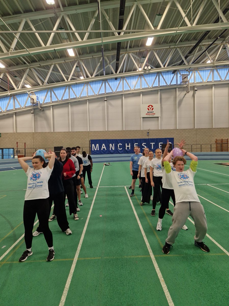 We had a fantastic time yesterday taking part in #FitnessFebruary in aid of <a href="/Mesouk/">Mesothelioma UK</a> .

To kick off the month of exercise, we headed to the National Squash Centre in Manchester to take part in a variety of sports day activities and races.

#fitnessfebruary4meso #fitnessfeb