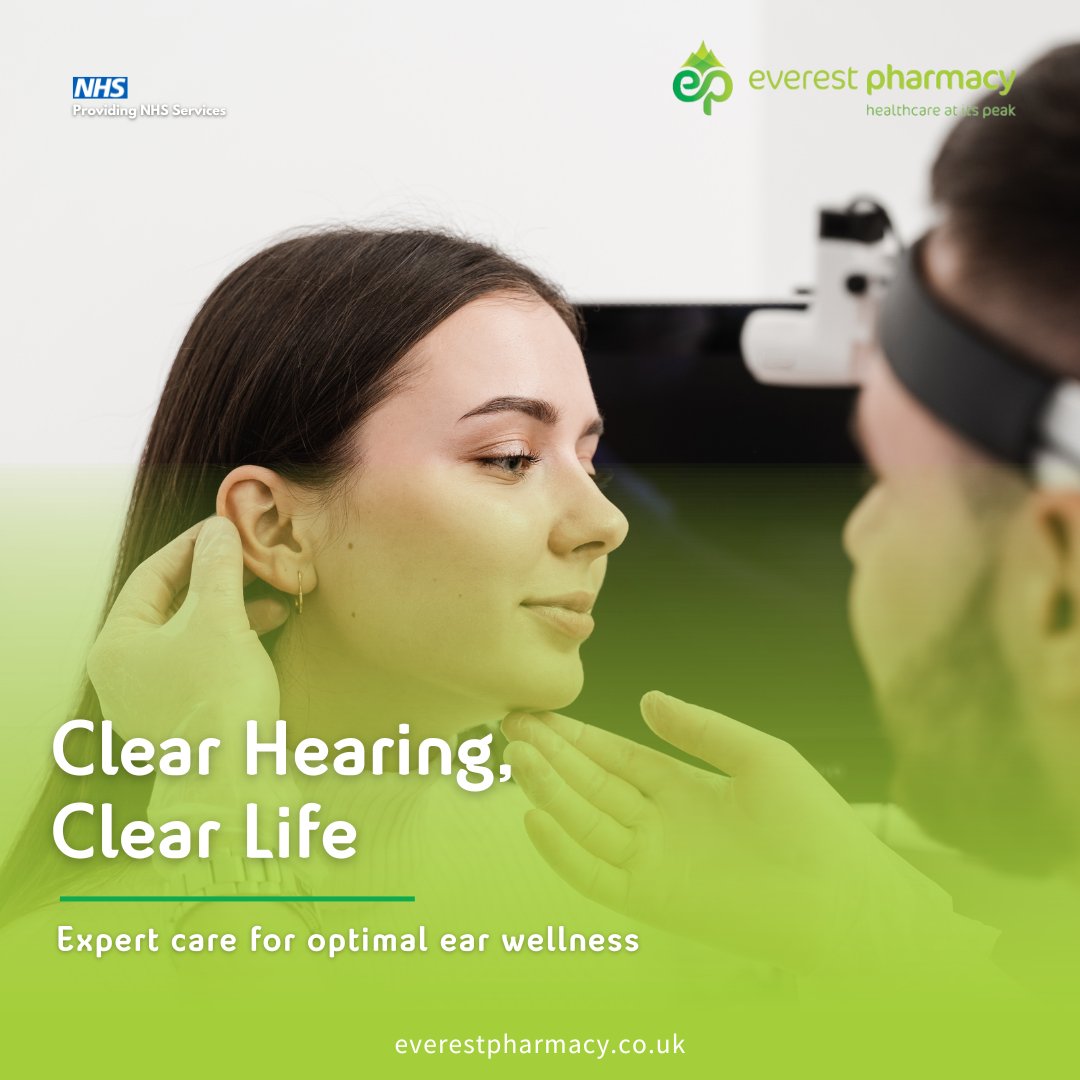 Hear life in clear, vibrant tones.

Our Ear Health services provide expert ear wax removal and comprehensive ear care, ensuring you experience the world with crystal-clear sound.

Your journey to optimal ear wellness starts here.

Learn more at bit.ly/44D4AJz 
#earca ...