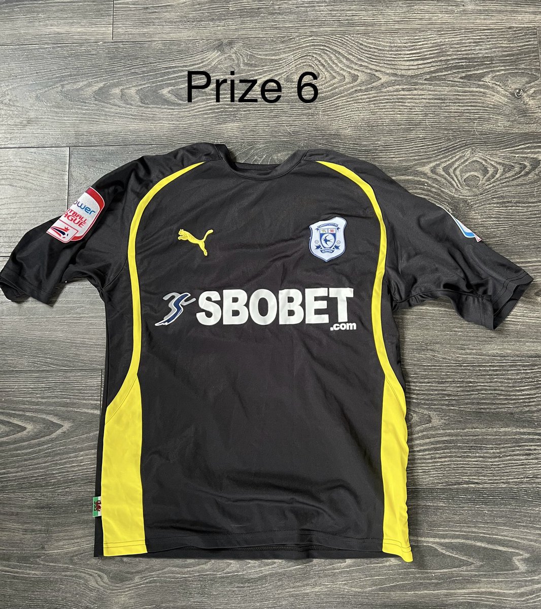 Some match worn Cardiff strips up for raffle all proceeds go to mental health charity back onside 💛🖤 raffall.com/351632/enter-r…