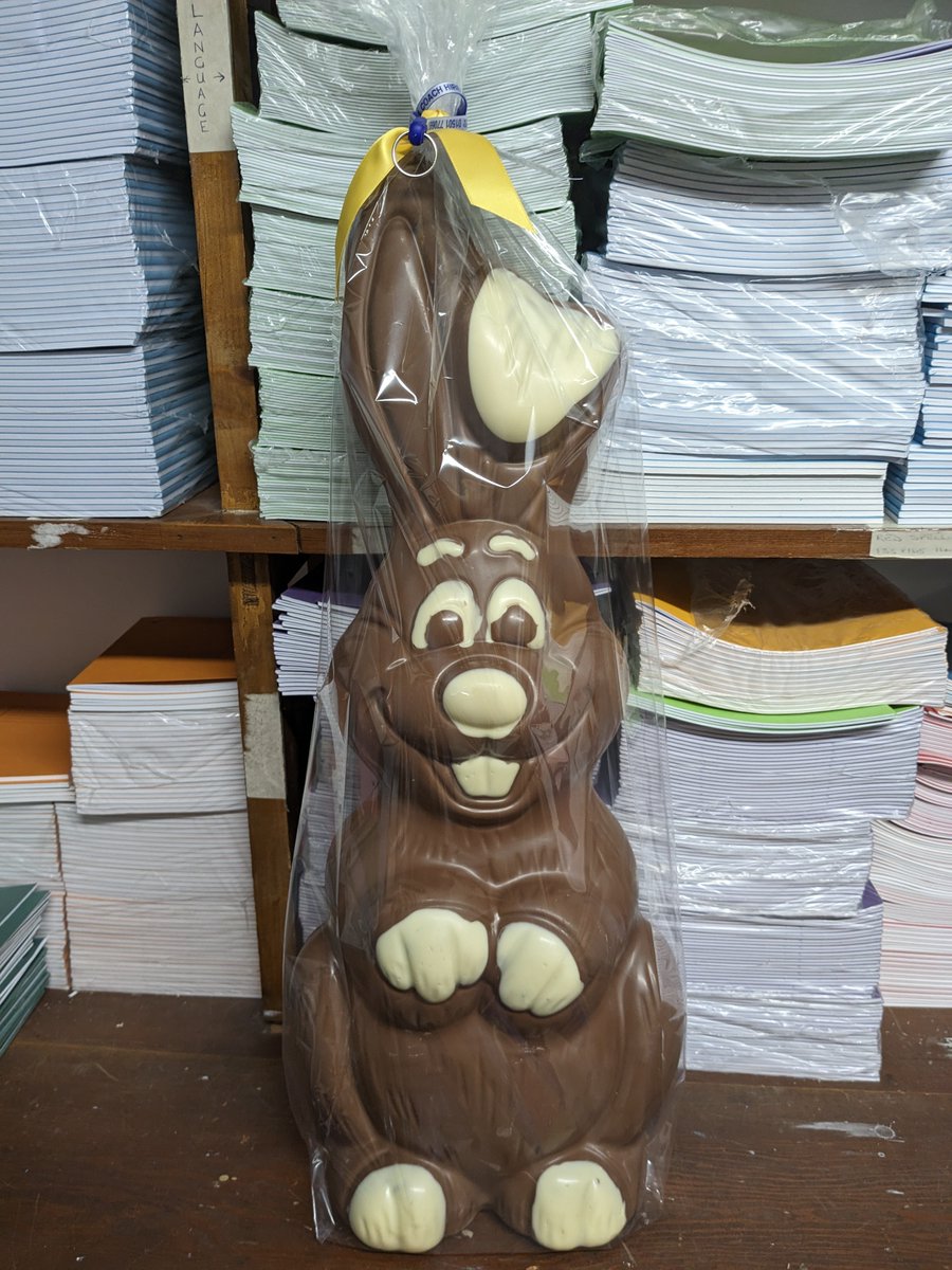 ParkheadPrimarySchool (@parkheads) on Twitter photo A huge thank you to Salmond's coaches for their eggcellent chocolate bunny that they have gifted to the school for the Easter Fayre. Some bunny is going to win this in the raffle. Hop to it and buy your tickets now! <a href="/LoveWestLothian/">West Lothian Council</a> #salmondscoaches A huge thank you to Salmond's coaches for their eggcellent chocolate bunny that they have gifted to the school for the Easter Fayre. Some bunny is going to win this in the raffle. Hop to it and buy your tickets now! <a href="/LoveWestLothian/">West Lothian Council</a> #salmondscoaches