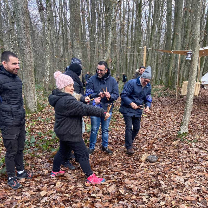 hkm_concept's tweet photo. C’est au cœur de la forêt lyonnaise, que nos équipes et celles de Swen Bivouak ont orchestré un #séminaire pour Aspen Group.

Entre #plénière, défis d'équipe, apéro autour du feu de camp et raclette locale, chaque moment a créé une réelle #cohésion d’équipe.

Merci à tous !