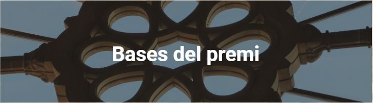 🏆Aquesta setmana en que es reprenen les classes a la universitat, us informem de que tornem a convocar el Premi a Treballs de Fi de Grau i de Màster que tractin el Turó de la Seu Vella. Trobareu les bases a la nostra web! 🖥️ catedraseuvella.org/premis/