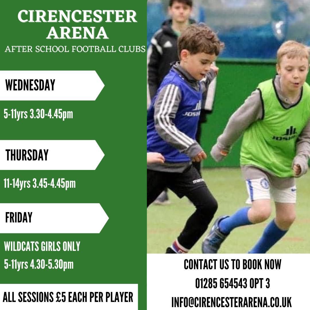 Reminder! This is the last session this week for our After School Clubs before the one week break for the upcoming February Half Term!

We still do have some spaces for the February Half Term week, just visit our website where you can book online 💻