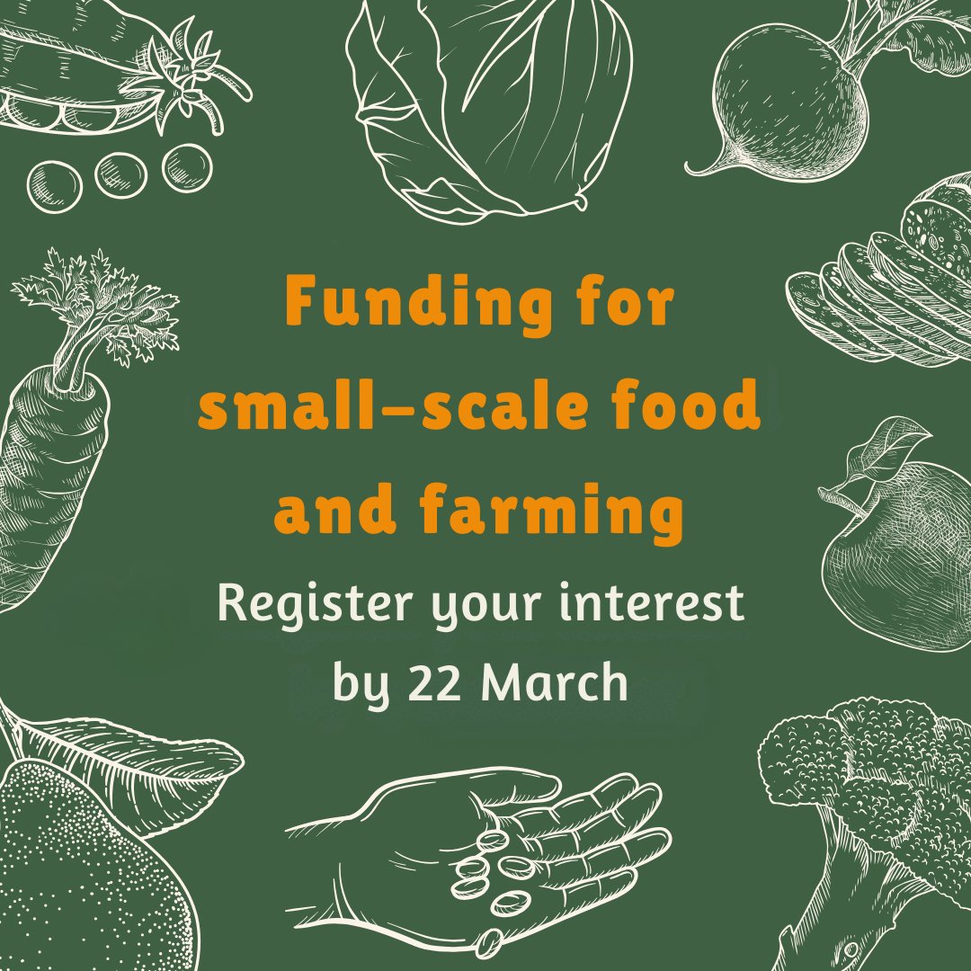 Updated Deadline: The next round of applications for LEAP funding is now open to small scale agroecological food and farming businesses - more details and how to apply on our website realfarming.org/news-features/…