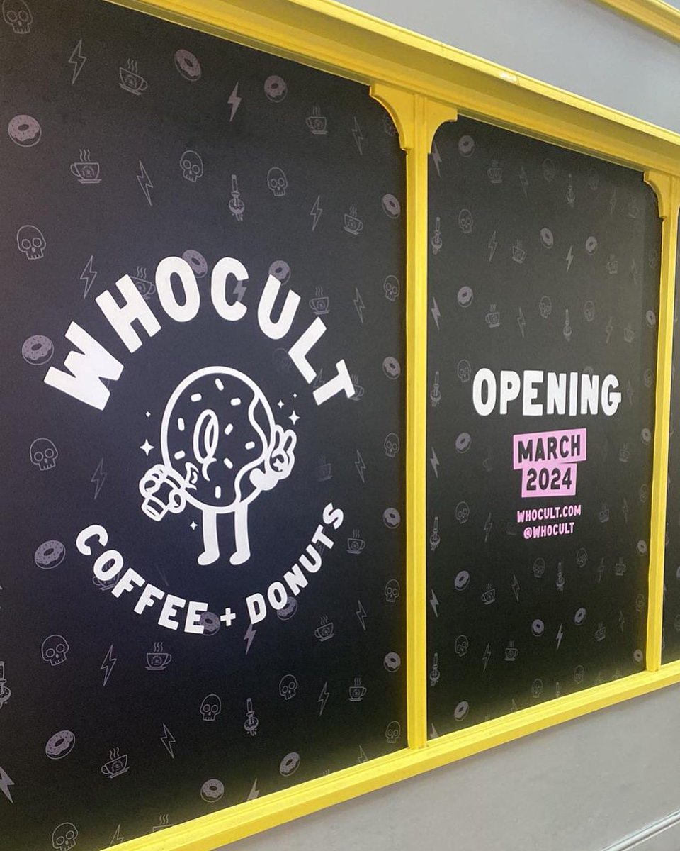 Who’s excited for this one? 👀🍩

Whocult Coffee + Donuts opening March 2024. 

20 Royal Arcade 😋