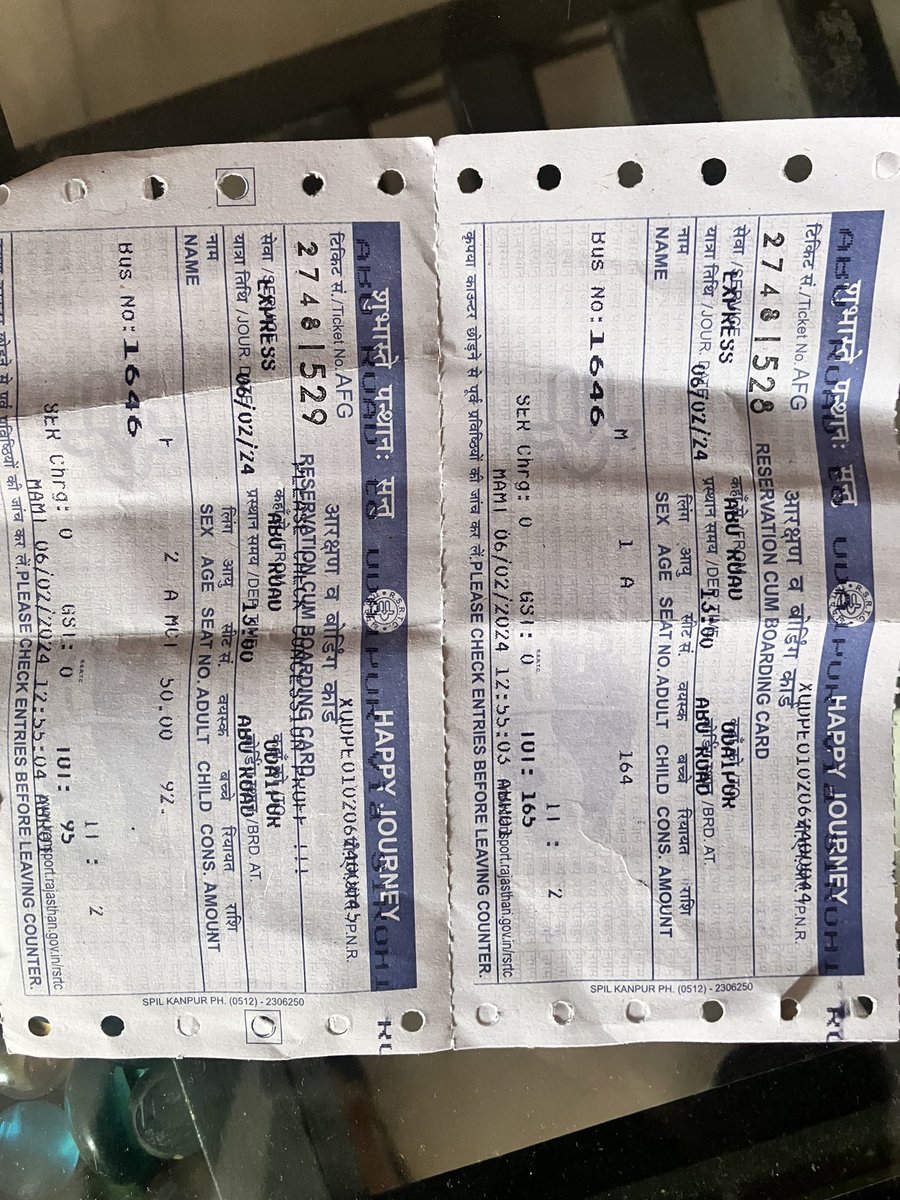 Bhawesh1995's tweet photo. @SirohiPolice @PoliceRajasthan Here is the ticket for reference https://t.co/QZ6CWDJqWV