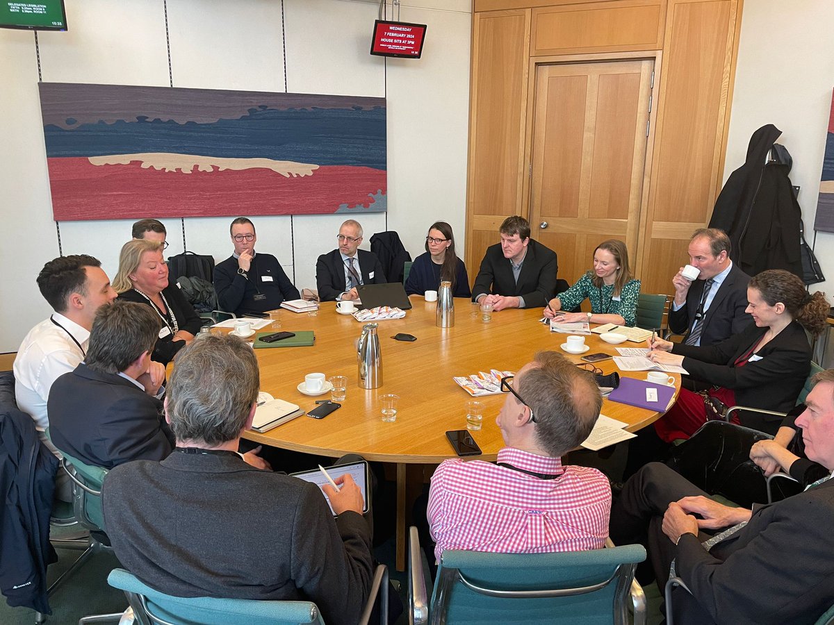 _B4NZ's tweet image. This morning Heather joined @KerryMP among other at a @sageuk roundtable on &apos;Dissecting COP28:  What next for SMEs and net zero?&apos;. 

Access to scope 3 emissions data was recognised as a key barrier and challenge for SMEs. Heather offered #ProjectPerseus as a solution.