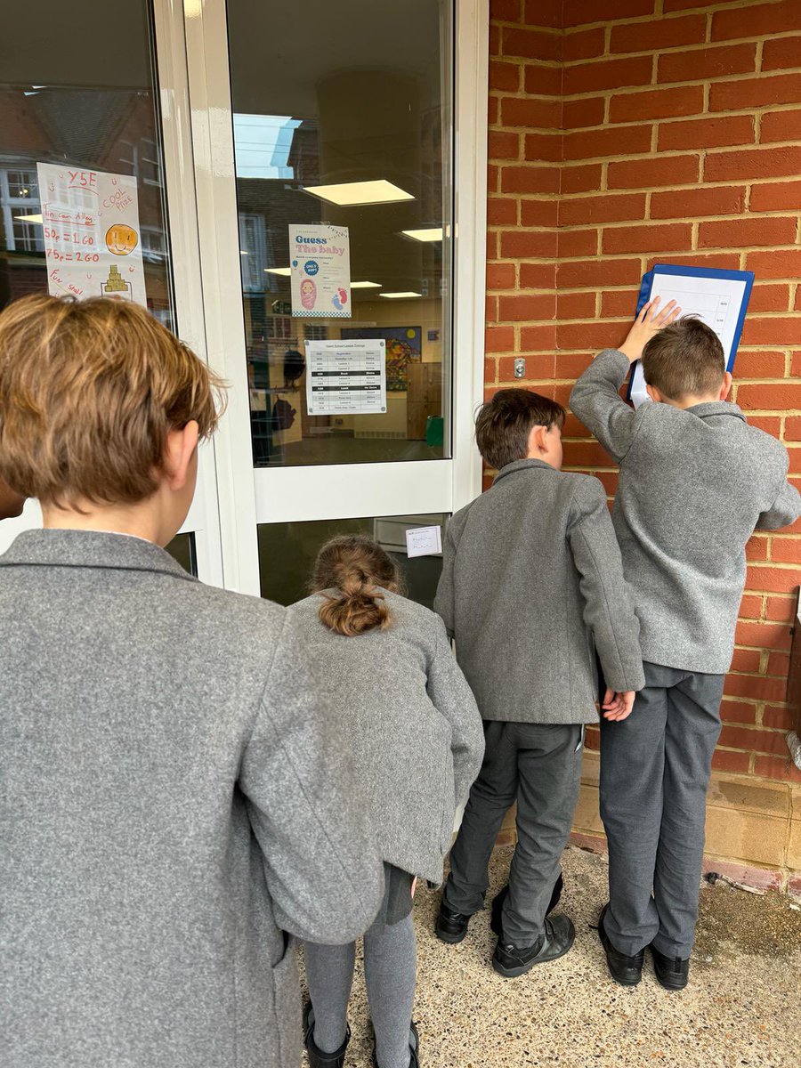 BGS_UpperSch's tweet photo. An enjoyable treasure hunt for some of our Year 5s to consolidate their learning of the term! #BGS_Maths https://t.co/93jWoYc6Hn