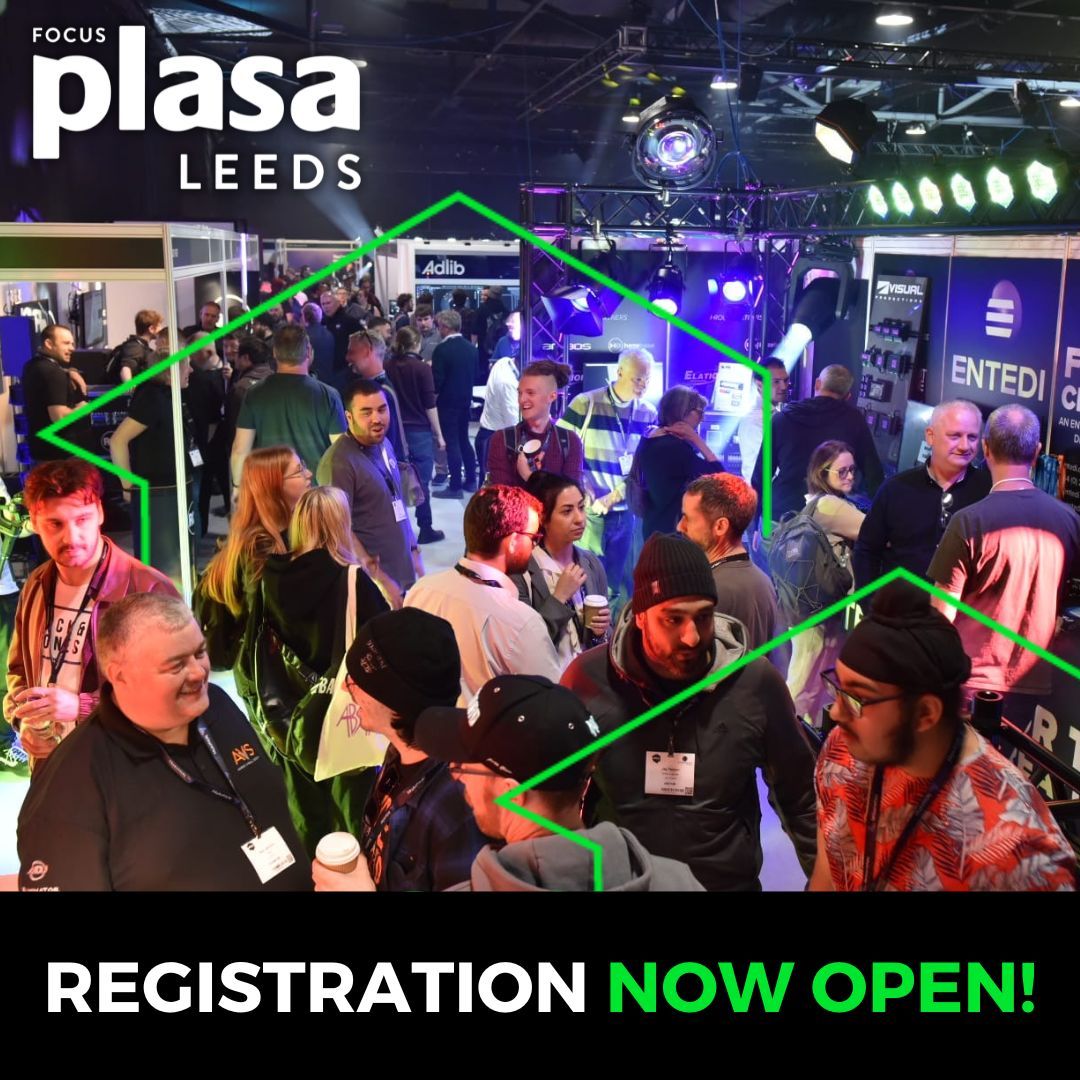 🤩 The industry's friendliest trade show is back! Register for your entry badge today to join thousands of like-minded colleagues at PLASA Focus Leeds from 14-15 May.

REGISTER FREE 👇
buff.ly/3waFPrZ 

#entertainment #eventprofs #festivalseason #lovetheatre #plasaleeds