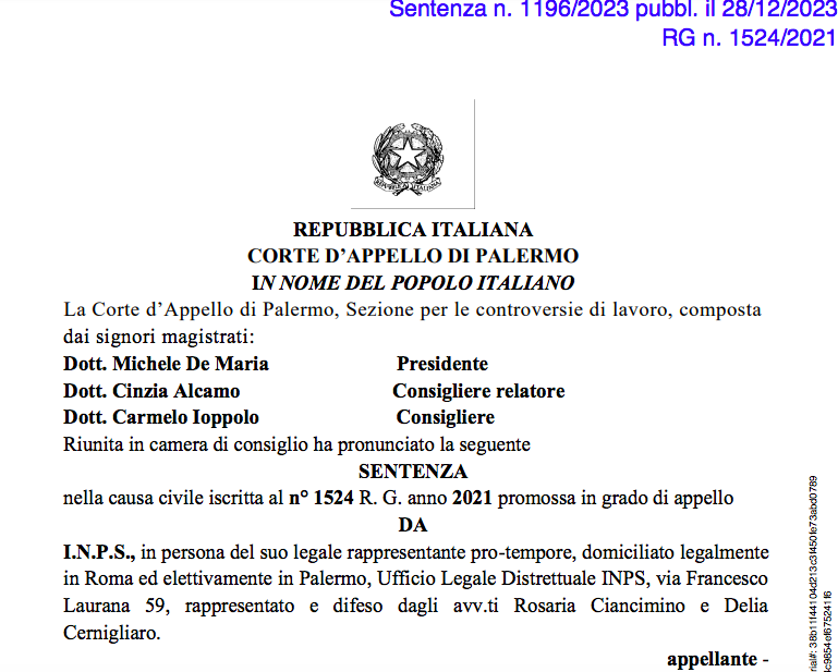 labour_lawyers's tweet photo. App. Palermo n. 1196/2023: il beneficio dell’esonero #contributivo triennale di cui alla legge n. 190/2014 può conseguirsi anche in caso di #trasformazione da tempo #determinato in tempo #indeterminato->https://t.co/SScoya7sdI https://t.co/xSzFjt0ae8