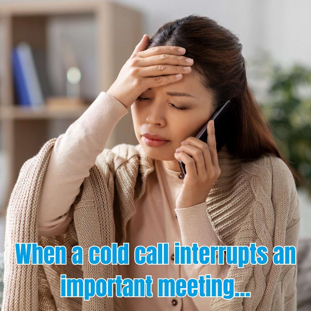 CatchHighland's tweet photo. Are you sick of cold calls disturbing your meetings? 📞

With CATCH, you can divert your calls when you are tied up, and we will professionally deal with them on your behalf. 

Get in touch to find out more 😊 https://t.co/iywNJ3REWB