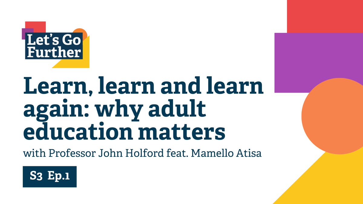 SkillsEduGroup's tweet image. Revisit our conversation exploring #AdultEducation with @john_holford from @UniofNottingham @UoNSoE - a hot topic ahead of the 2024 general election.

🎧 bit.ly/45bpRJX 

#AdultEd #LetsGoFurtherPod