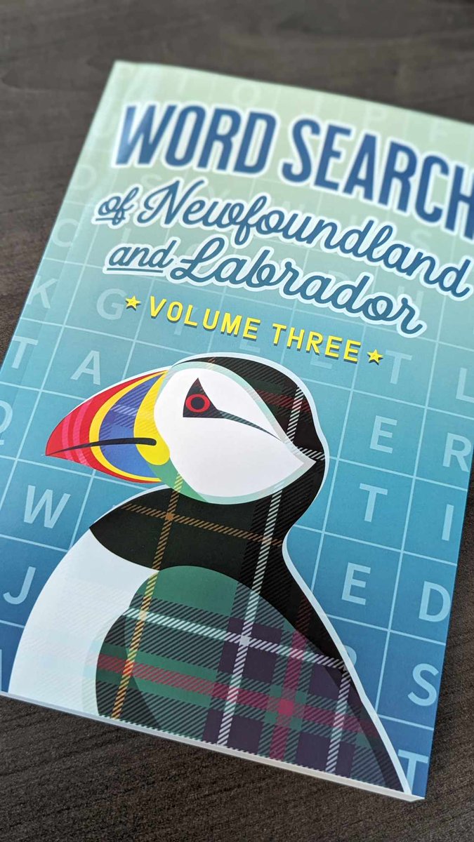 downhomelife's tweet photo. #BestKind, we have our very own word search in the NEW Word Search of Newfoundland and Labrador Volume Three. 🥰🤭

Get your copy in-store or online https://t.co/s0h2SYFXvg! 
#NLPuzzles #NLBooks #LookAtThis #LovesIt #YesBy #Downhome #DownhomeMagazine https://t.co/Q9TsuxaMNt