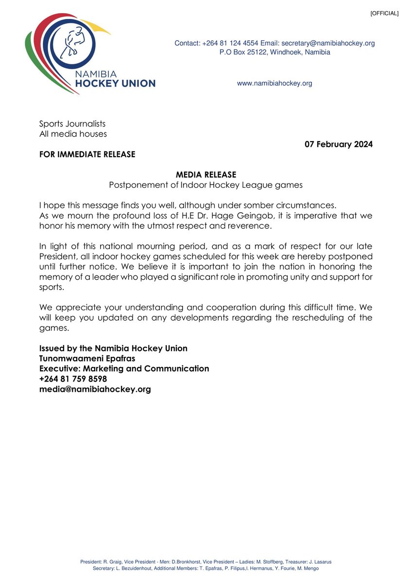 FOR IMMEDIATE RELEASE