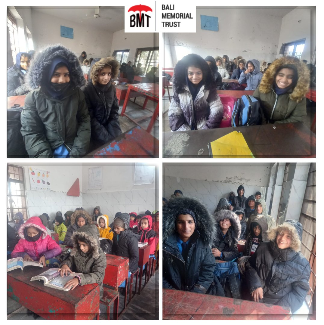 "Winter Donation Drive"

Hat's off to our Chairperson, Mrs. Laila Nusrat, for providing warm clothes to more than 400 students at Bali Technical and Secondary School, in Village Ladheke Bhullar. Small acts of kindness like these can have a big impact on someone's life.