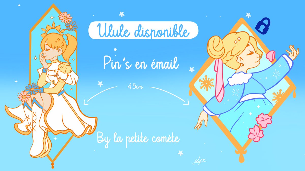 J’ai crée mon ulule pour pouvoir financer mes premiers pin’s ✨ 
N’hésitez pas à repartager ou liker, j’aimerais vraiment qu’ils voient le jour ! 

fr.ulule.com/pins-la-petite…