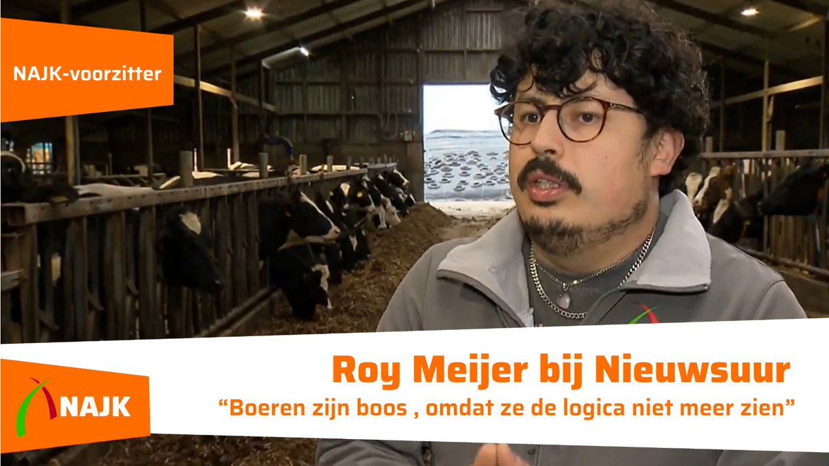 NIEUWSUUR | <a href="/rjemeijer/">Roy Meijer</a> was gisteravond te zien in de uitzending van <a href="/Nieuwsuur/">Nieuwsuur</a>. 👀 Het ging over de Europese #klimaatdoelen, waarin het hoofdstuk 'landbouw' op het laatste moment is geschrapt. 😦 

➡ ap.lc/IxlpR

(Vanaf 24:46 gaat het over de #landbouw)
