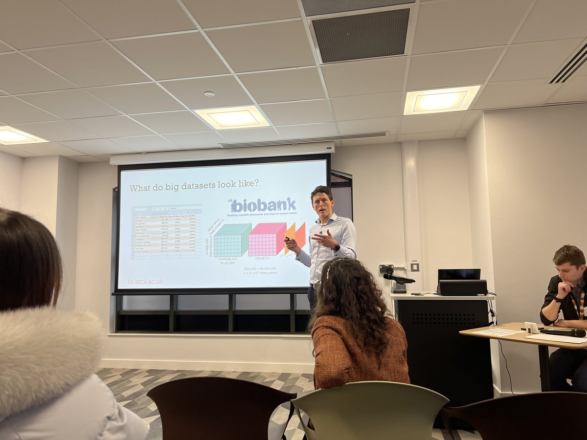 Pitfalls and complexities of big data @dudders1986 explains at @BSODR_UK ECR meeting at @BristolUni ..! @Brisdental @BrisHealthSci