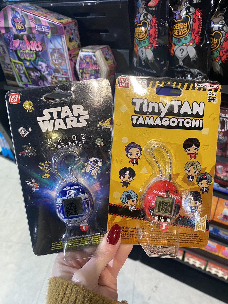 hmvBelfast's tweet photo. Some brand new Tamagochiβs are available in stores now β€οΈ
#bts #starwars #tinytan #tinytanbts #tinytantamagotchi #tamagotchi #tamagotchicollection #kpop #hmv #hmvbelfast https://t.co/LU5lOaRvBS