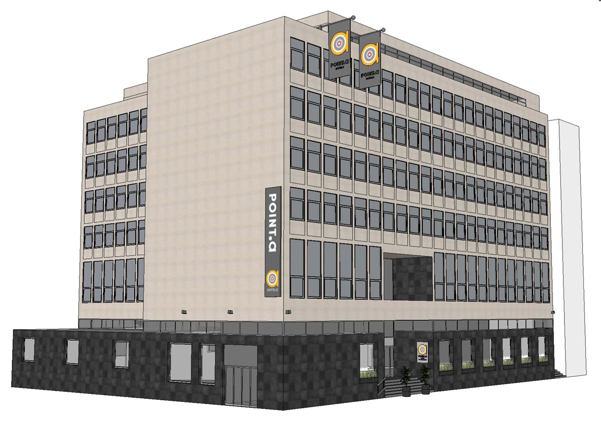 Plans submitted by Maith Design for conversion of the A-listed former Scottish Widows’ Fund &amp; Life Assurance Society HQ (1962) on St Andrew Square into a 206-bedroom hotel to be operated by Point A Hotels: bit.ly/3w43jyV

External alterations subject to separate app.