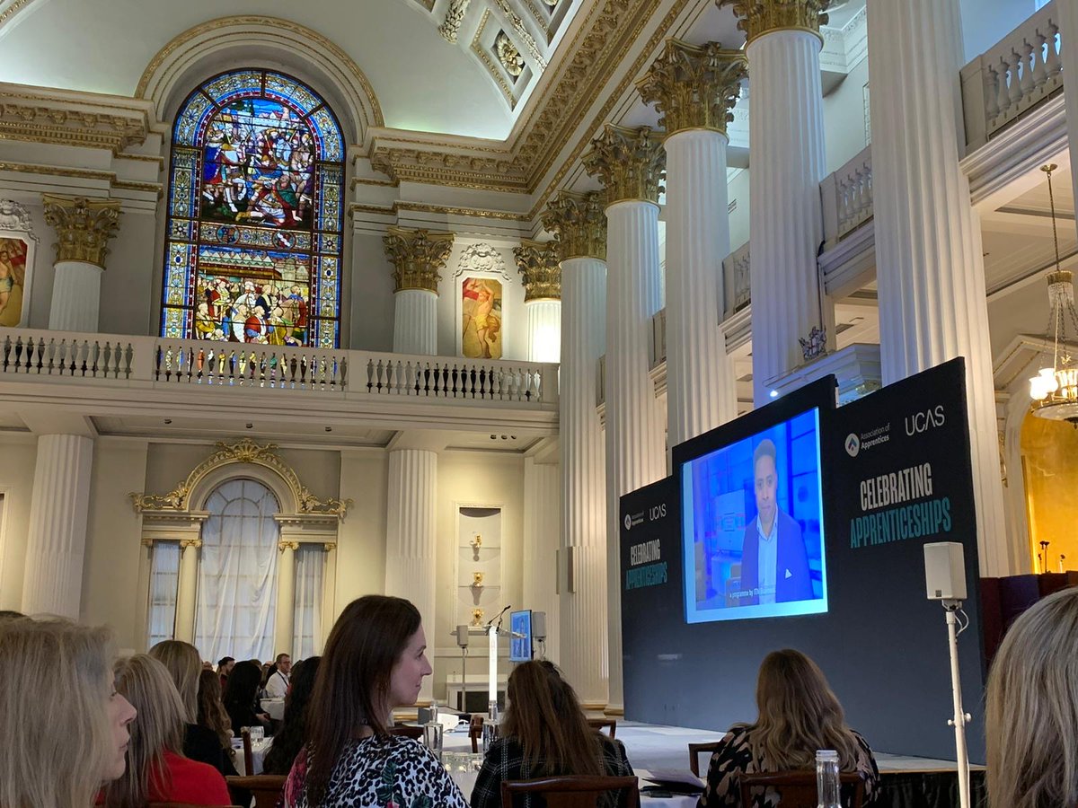 Our programme 'Apprenticeships: Pathway to Success' launched today at the Celebrating Apprenticeships event at Mansion House, hosted by @UCAS_corporate and the @AssocApprentice, with a special showcase. Watch the full programme on the ITN Business Hub: business.itn.co.uk/programmes/app…