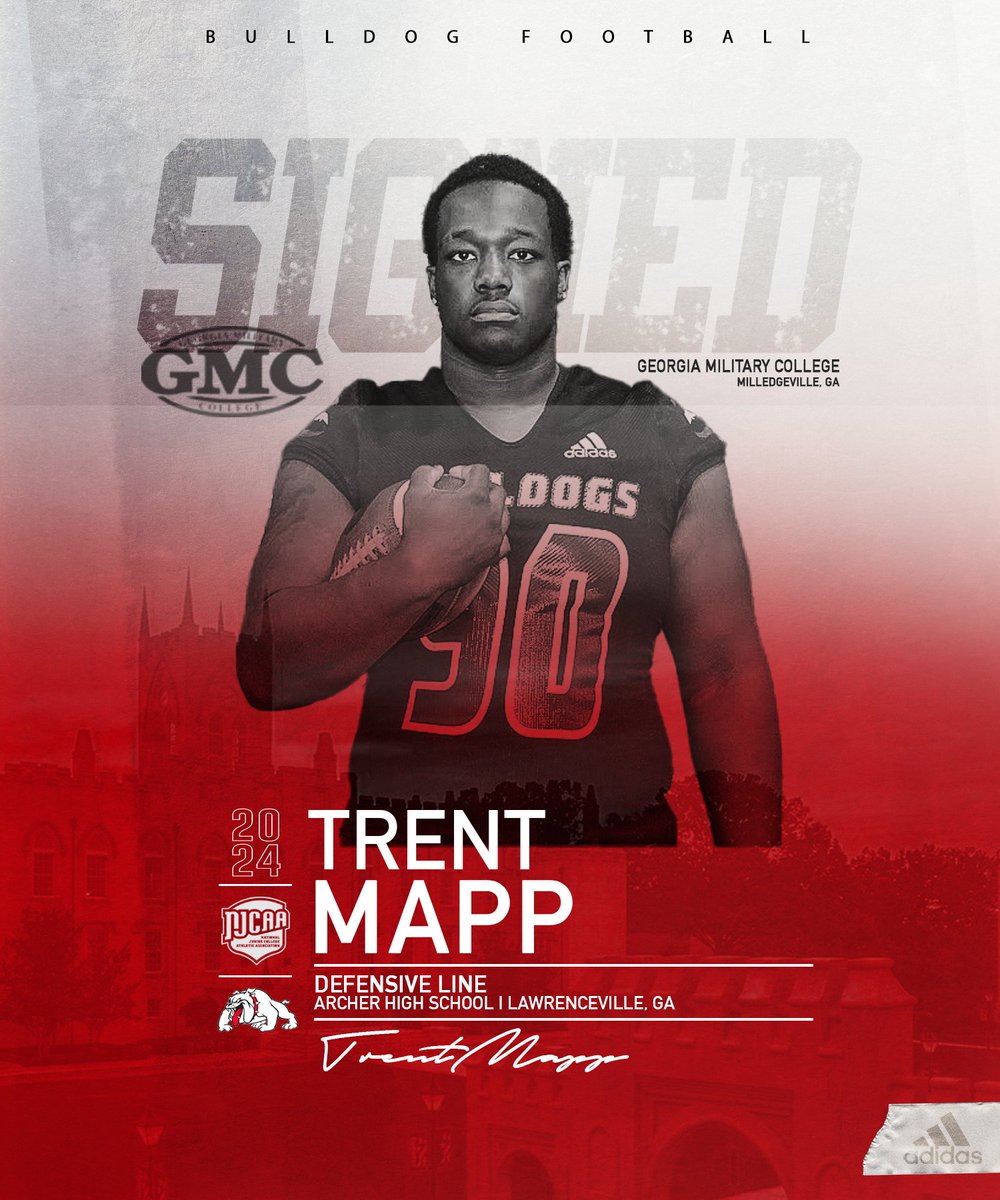 Welcome <a href="/Trent_2024/">Trent “CHUNK” Mapp</a> to the Bulldog family!