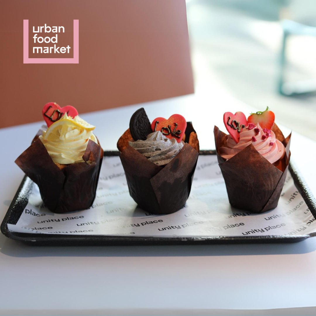 Show some love this Valentine's day! 💘 

Love is in the air at our bakery! All of our fantastic pastries and cakes are created behind the scenes at our Urban Food Market, and next Wednesday, we'll have a fresh batch of Valentine's cupcakes that are sure to please.