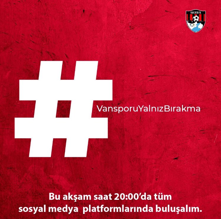 HAYDİ VAN ! #vansporuyanlızbırakma